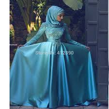 Aliexpress.com : Buy 2016 Long Muslim Evening Dresses A line Long ...