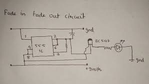Image result for fade led 555 circuit