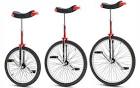 Unicycles, unicycle parts, repair shop at Serious Juggling