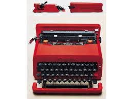 Afbeeldingsresultaat voor sottsass typewriter