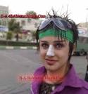دختر محجبه ای با ظاهر ساده از