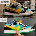 Real vs. Fake Nike SB Dunk Low Ben & Jerry's Chunky Dunky ...