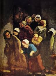 Image result for riot scene by honore-daumier