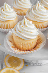 Image result for lemon cupcake