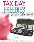 TAX DAY FREEBIES 2015 | Free Stuff and Deals on April 15th