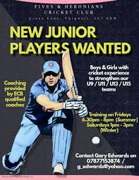 Image result for Fives and Heronians Cricket Club