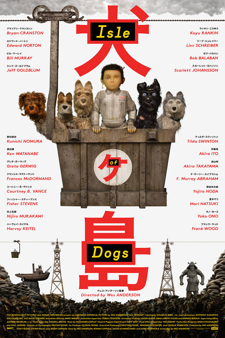 Image result for Isle of Dogs 2018
