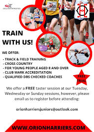 Image result for Orion Harriers Athletics Club