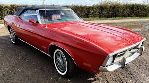 Image result for Bright Red 1972 Mustang