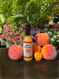 Afbeeldingsresultaat voor peach habanero hot pepper