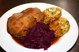 Image result for sauerbraten semmelknödel