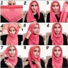 7 Cara Memakai Jilbab Pashmina Wajah Bulat | Baju Muslimah 2016