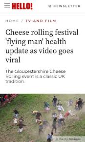Image result for Cheese Rolling In Gloucestershire