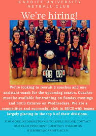 Image result for Cardiff University Netball Club