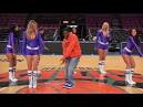 New York Knicks Cheerleader Fail