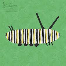 Image result for monarch caterpillar