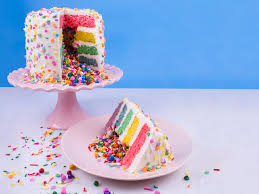 Image result for rainbow cake