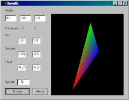 Image result for opengl triangle