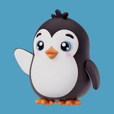 Image result for 3d linux penguin