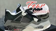 Sick! Jordan 4 fear kickwho quality check on foot unboxing review ...