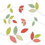 Decorative leaf Clip Art commercial and by TracyAnnDigitalArt
