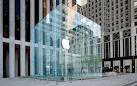 New York City 5th Avenue APPLE STORE Glass Cube Re-opening [video ...