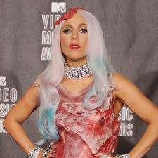 Image result for lady gaga meat dress