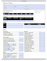 Image result for rpg character sheet