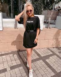 Image result for Модное платье футболка