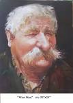 Wise Man, Oil on Canvas
