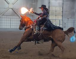 Image result for horse girl gun