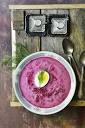 Polish Cold Beet Soup (Chłodnik) | Recipe | Beet soup, Classic ...