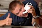 Neti pot-using looney bird.