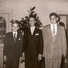 \u0026quot;Picture taken in my parents dining room at 105 Mowbray Drive in 1955. Pictured from left to right are: Danny Lehrman, Roger Sabo and Gary Schultz. - rsabot-039