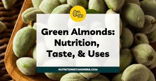 Image result for fresh green almonds