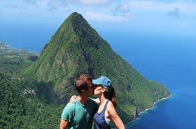 Image result for pitons lucia