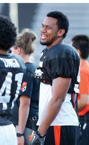 Freshman Scott Crichton has seized the opportunity at DE for Oregon St. (Photo by Ethan Erickson). With the number of JC transfers Oregon St. brought in, ... - Scott_Crichton_by_Ethan_Erickson_CGT