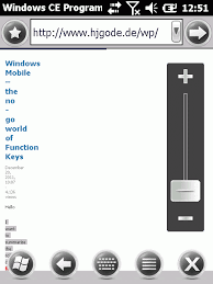 Image result for windows mobile 6.0 today screen