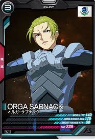 「オルガ・サブナック 機動戦士ガンダムSEED」の画像検索結果