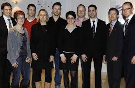 Der Vorstand der Wirtschaftsjunioren Hochrhein (von links): Martin Schwind, Andrea Paul-Faber, Dominik Tomasi, Carina Giesewetter, Ralph Schulz, ...