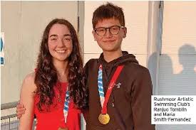 Image result for Rushmoor Synchronised Swimming Club