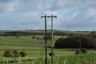 NY5568 : Electricity poles - via Daymix