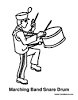 Marching Band coloring page