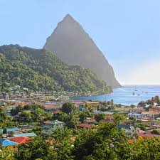 Image result for pitons lucia