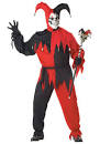 Plus Size Evil Jester Costume - Plus Size Scary Halloween Costumes