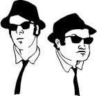 Blues Brothers - Decals Stickers - blues_brothers