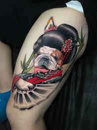 Image result for bulldog tattoos