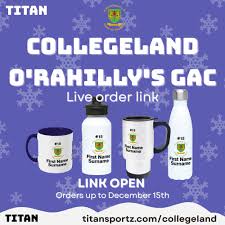 Image result for Collegeland O`rahillys Gaelic Football Club