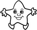 Star coloring page