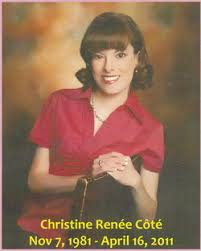 Christine Renee Cote (1981 - 2011) - Find A Grave Memorial - 68520678_130432253607